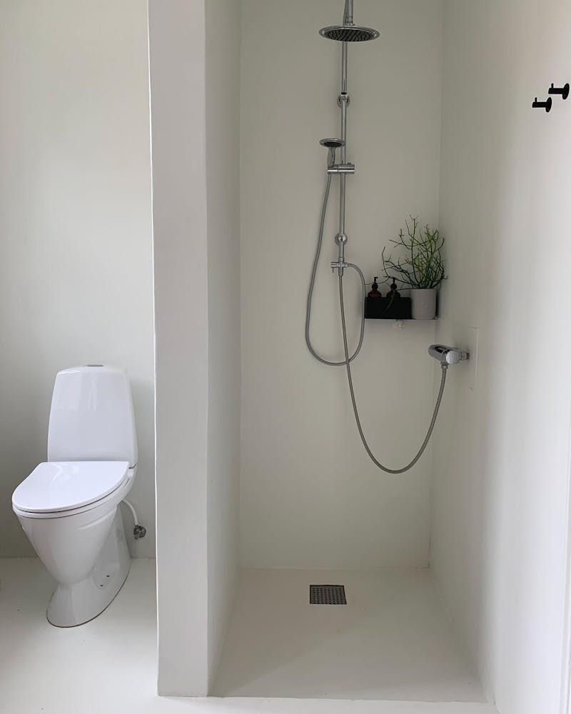 Etter oppussing av bad dusj Billig oppussing av bad